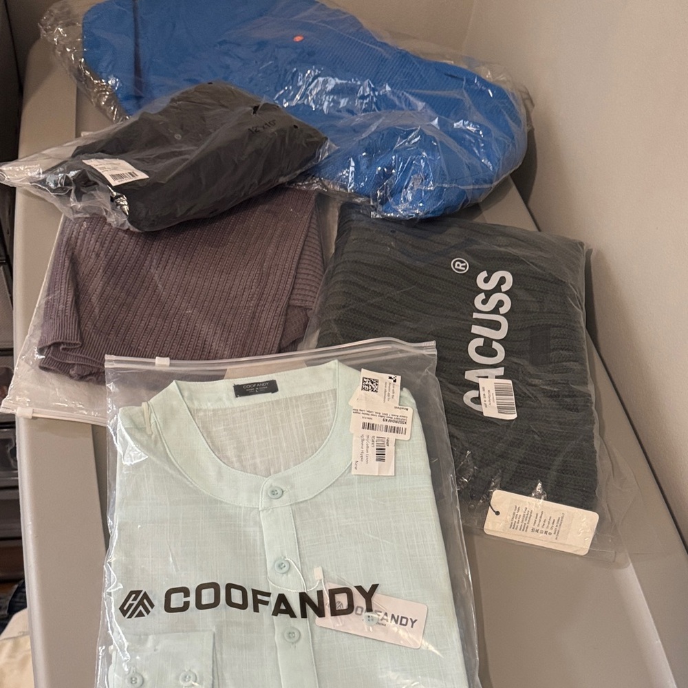 Lot sale sweaters and shirts